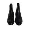 Black Leather Chelsea Ankle Boots Men Shoes sold by Louxly