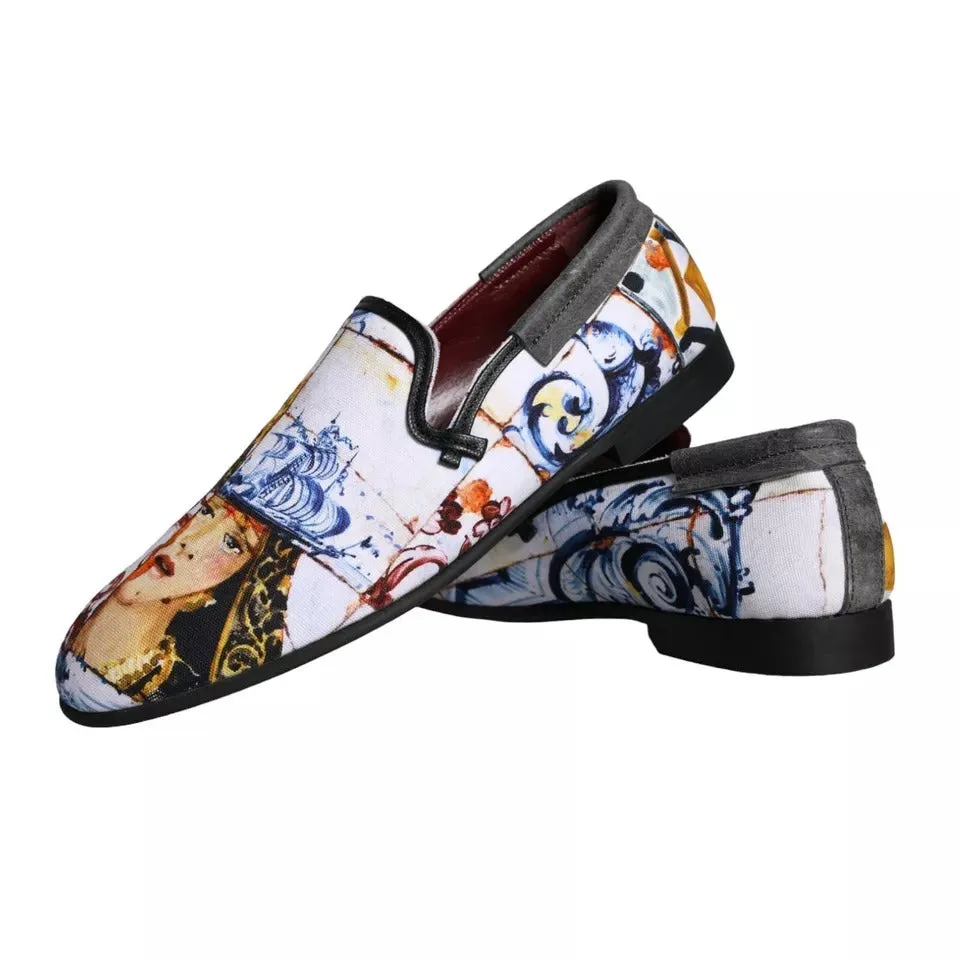 Multicolor Madonna Majolica Amalfi Men Loafers Shoes sold by Louxly product image thumbnail 3