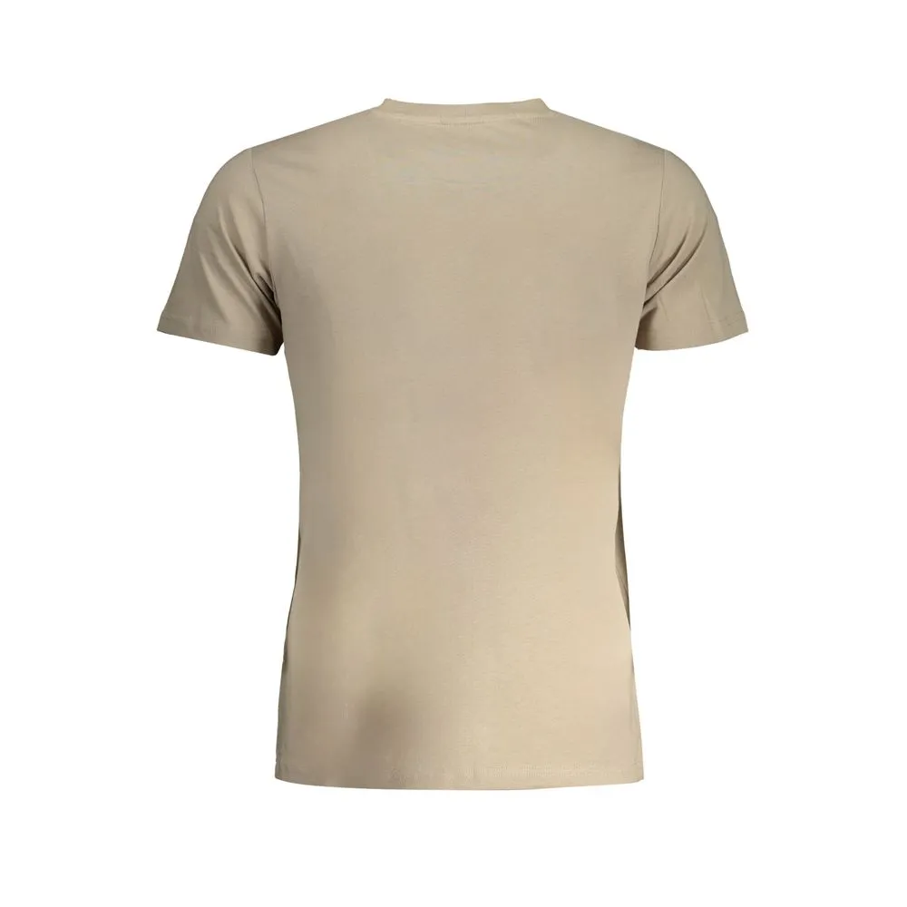 Beige Cotton T-Shirt sold by Louxly product image thumbnail 2