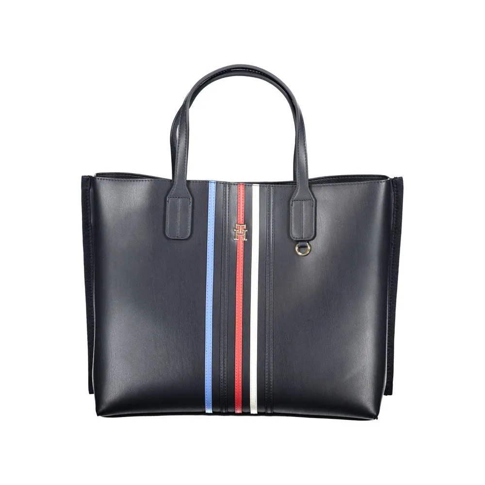 Blue Polyethylene Handbag sold by Louxly