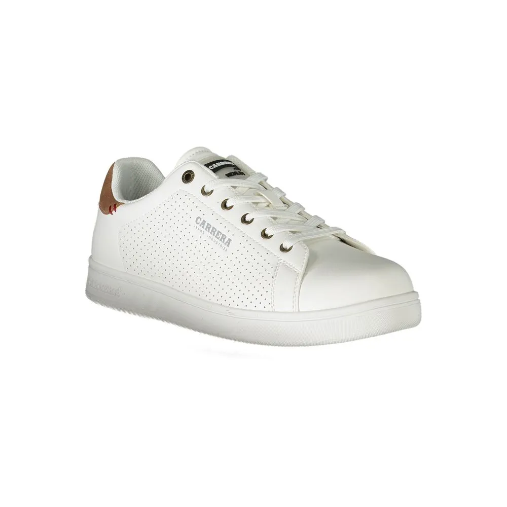 White Polyester Sneaker sold by Louxly product image thumbnail 2