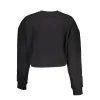 Chic Black Long Sleeve Crew Neck Sweatshirt sold by Louxly
