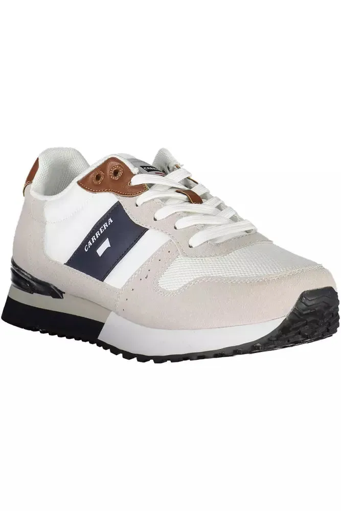 White ECO Leather Men Sneaker sold by Louxly product image thumbnail 2