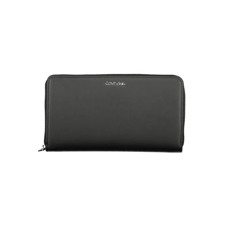 Black Polyester Wallet sold by Louxly