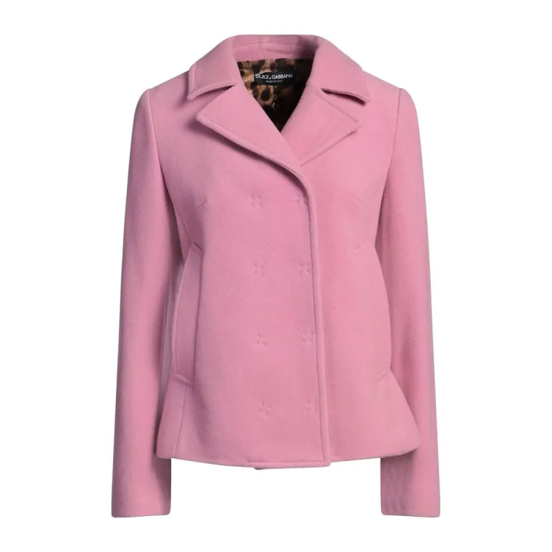 Pink Wool Jackets & Coat sold by Louxly