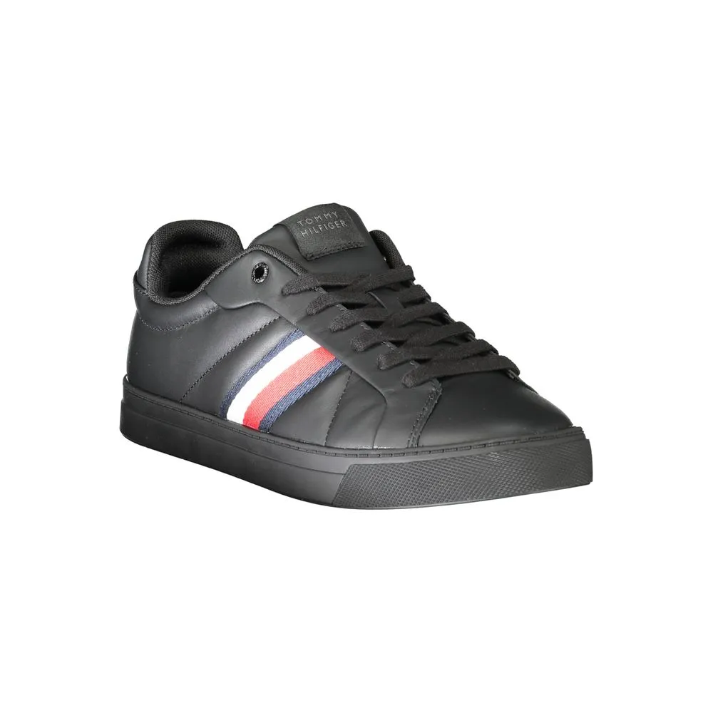 Black Leather Men Sneaker sold by Louxly product image thumbnail 2
