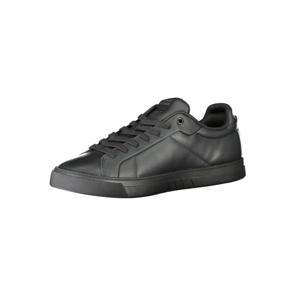 Black Leather Men Sneaker sold by Louxly product image thumbnail 3