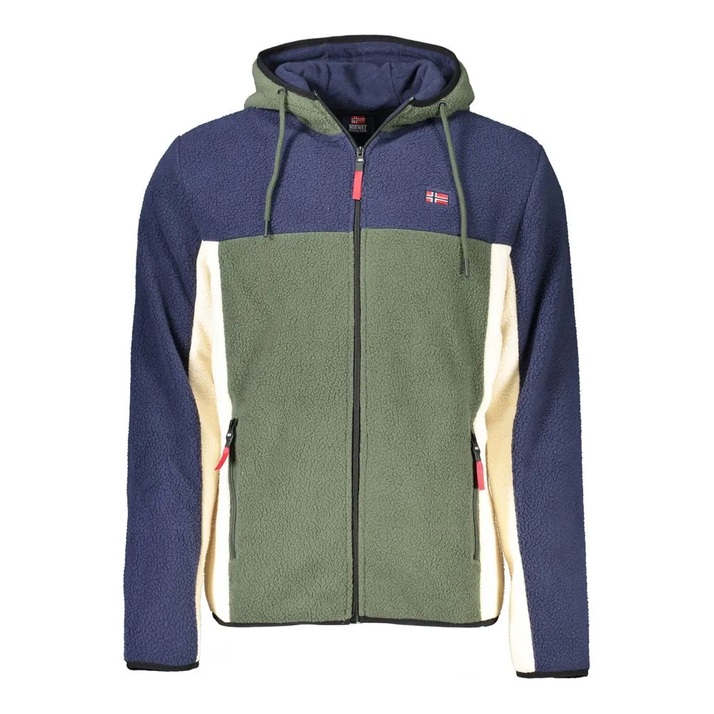 Green Polyester Men Jacket sold by Louxly