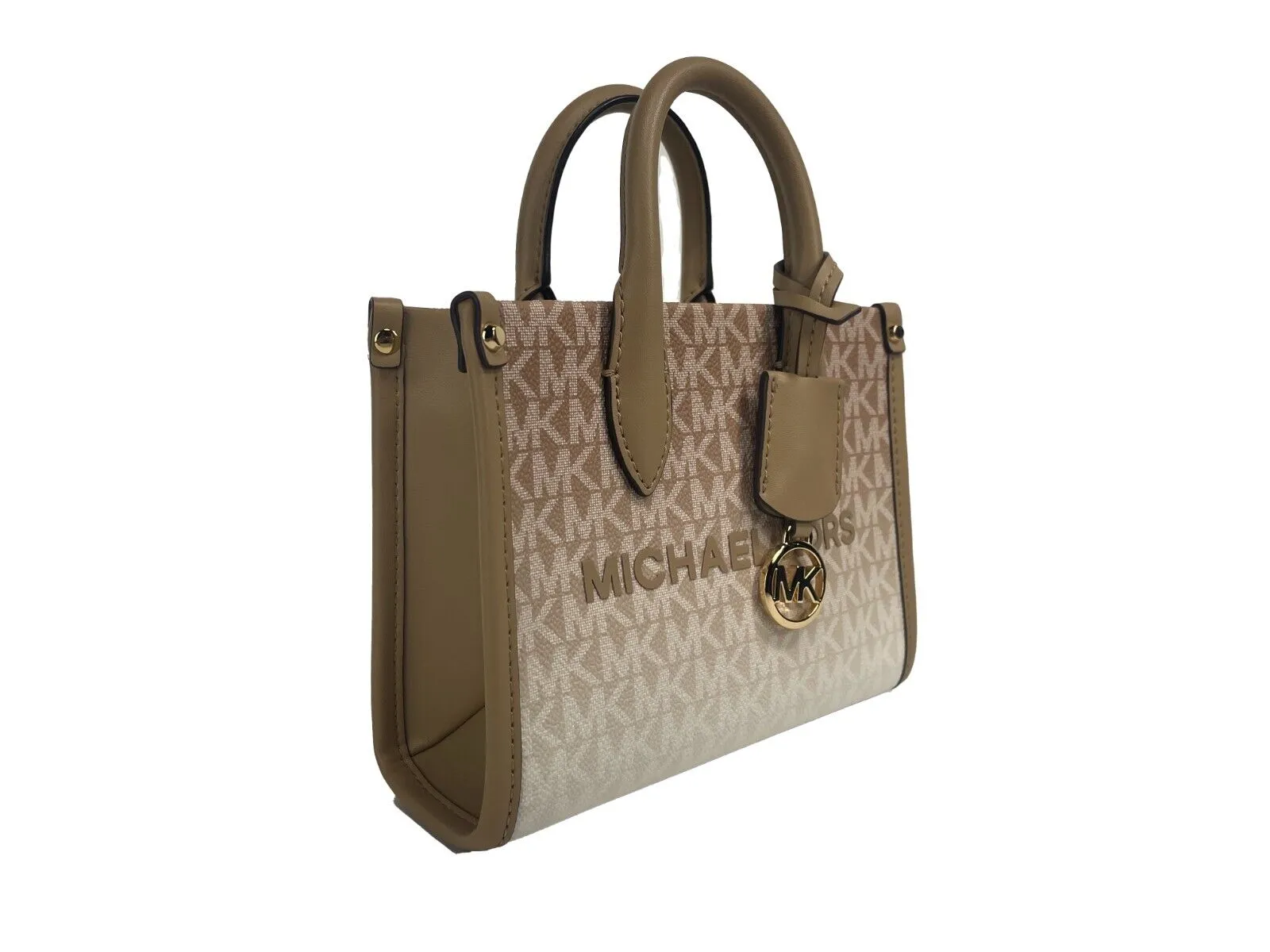 Mirella XS Leather Top Zip Shopper Tote Bag sold by Louxly product image thumbnail 2