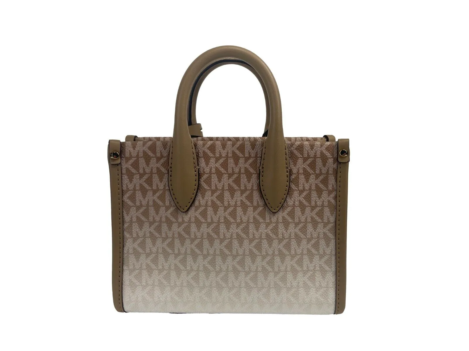 Mirella XS Leather Top Zip Shopper Tote Bag sold by Louxly product image thumbnail 3