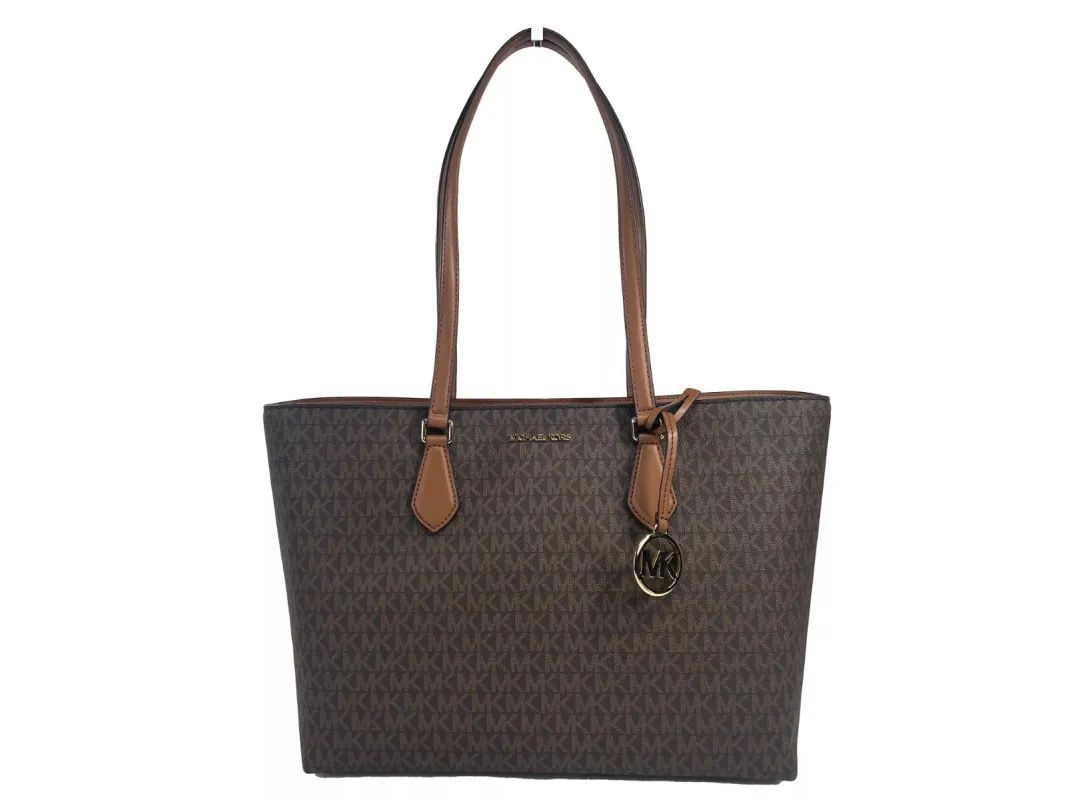 Large Sheila MF Tote Shoulder Bag Purse Brown sold by Louxly