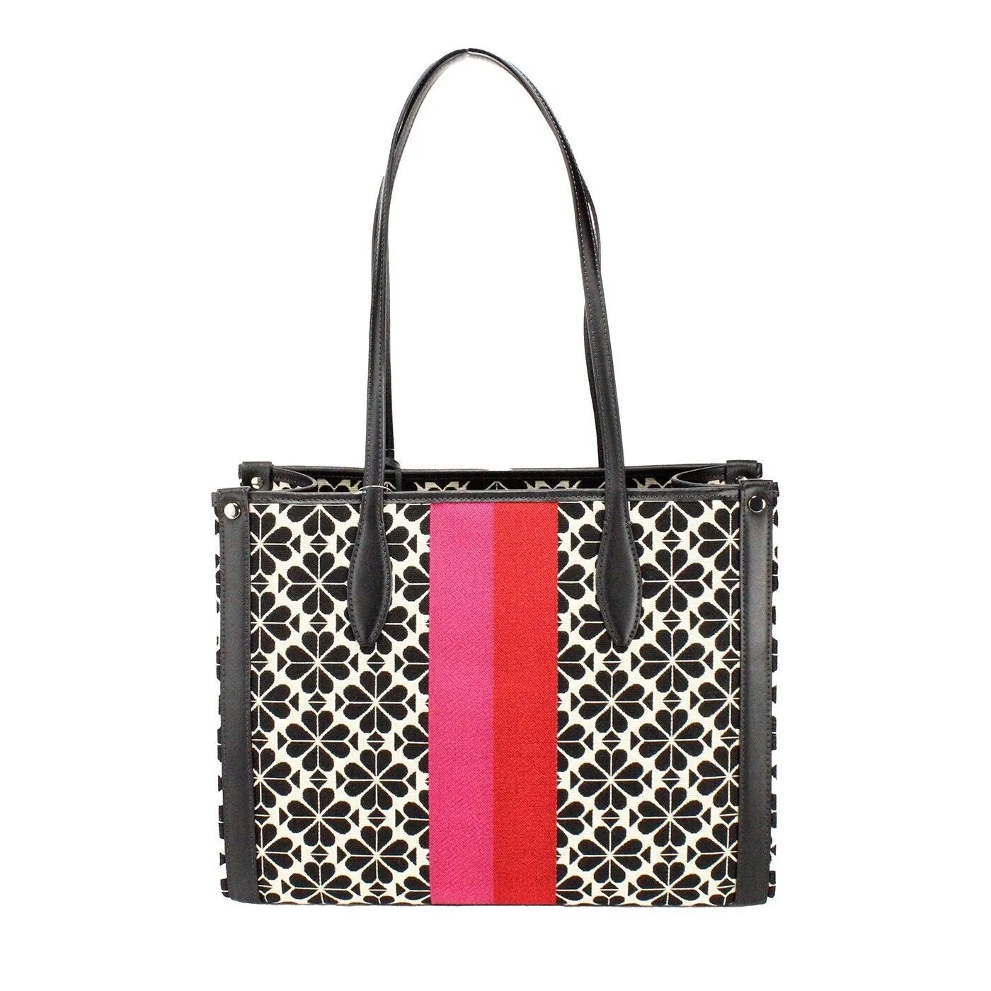 Disney 100 Cream Flower Jacquard Stripe Market Medium Tote Bag sold by Louxly product image thumbnail 3