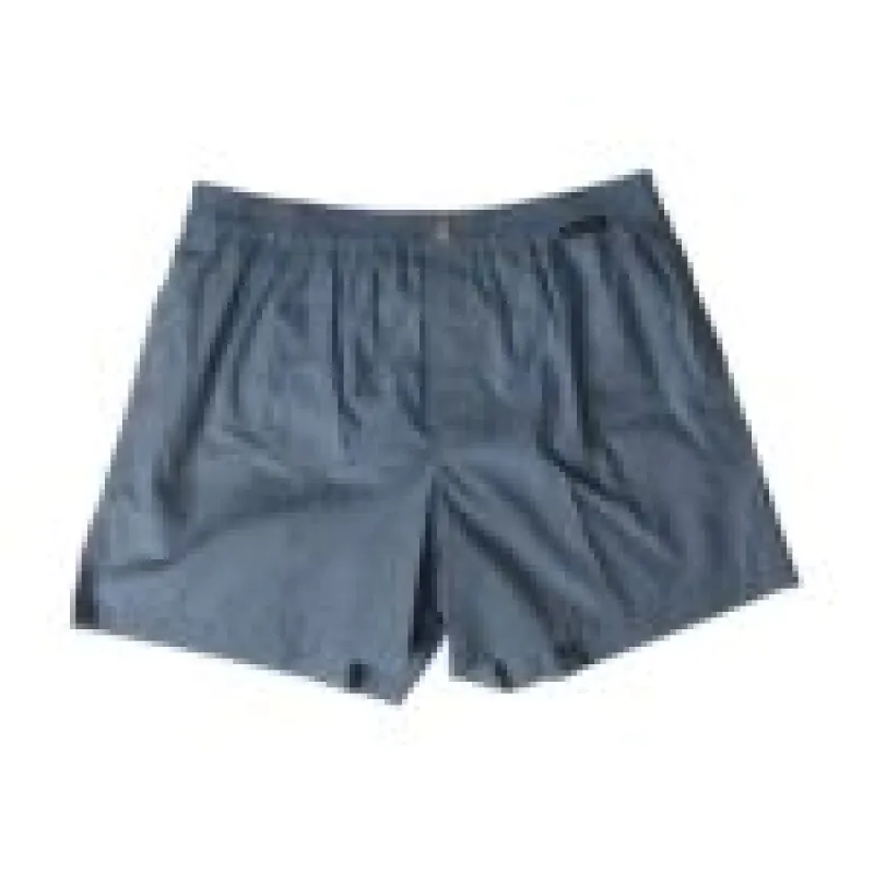 Blue Cotton Regular Boxer Shorts Underwear sold by Louxly