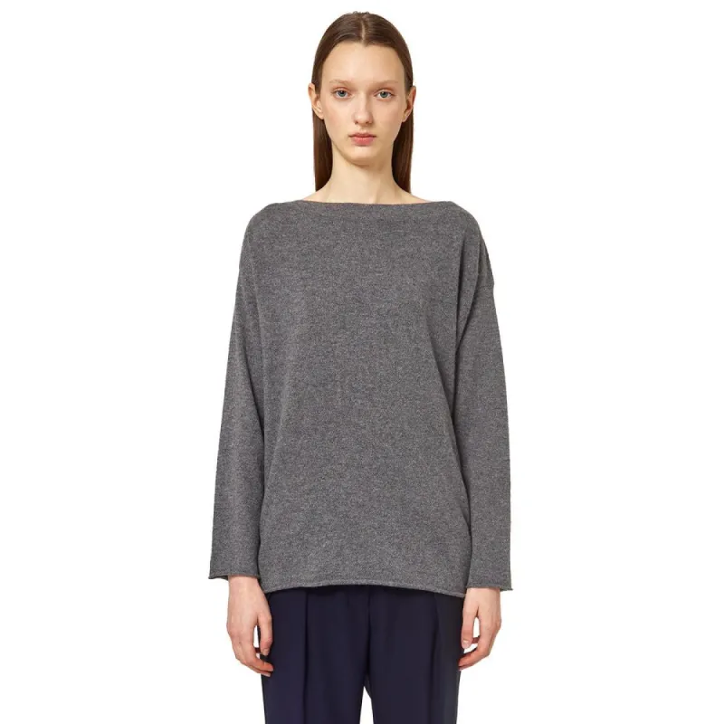 Gray Cashmere Sweater sold by Louxly