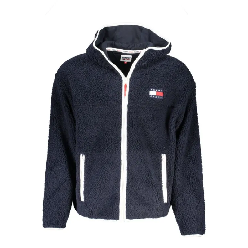 Blue Polyester Men Jacket sold by Louxly