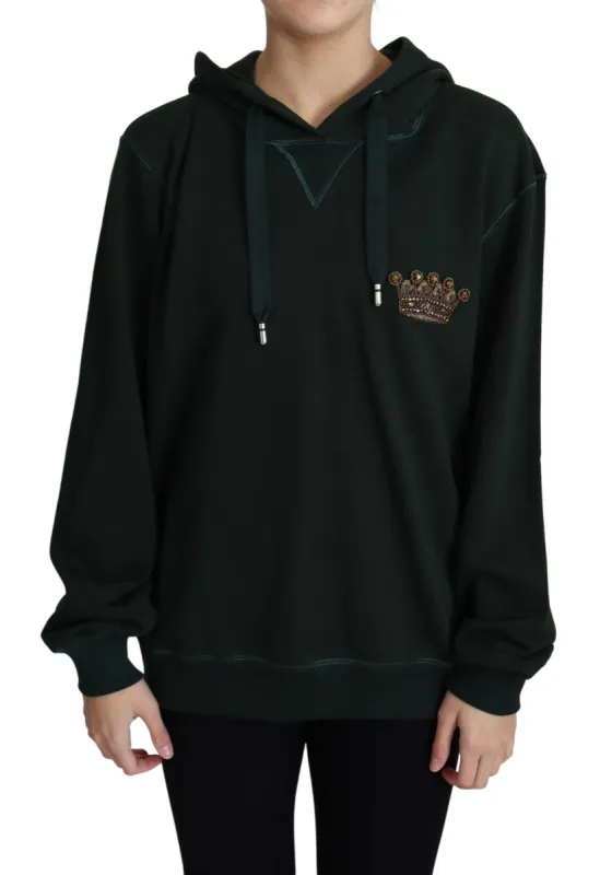 Regal Crown Embroidered Hoodie sold by Louxly