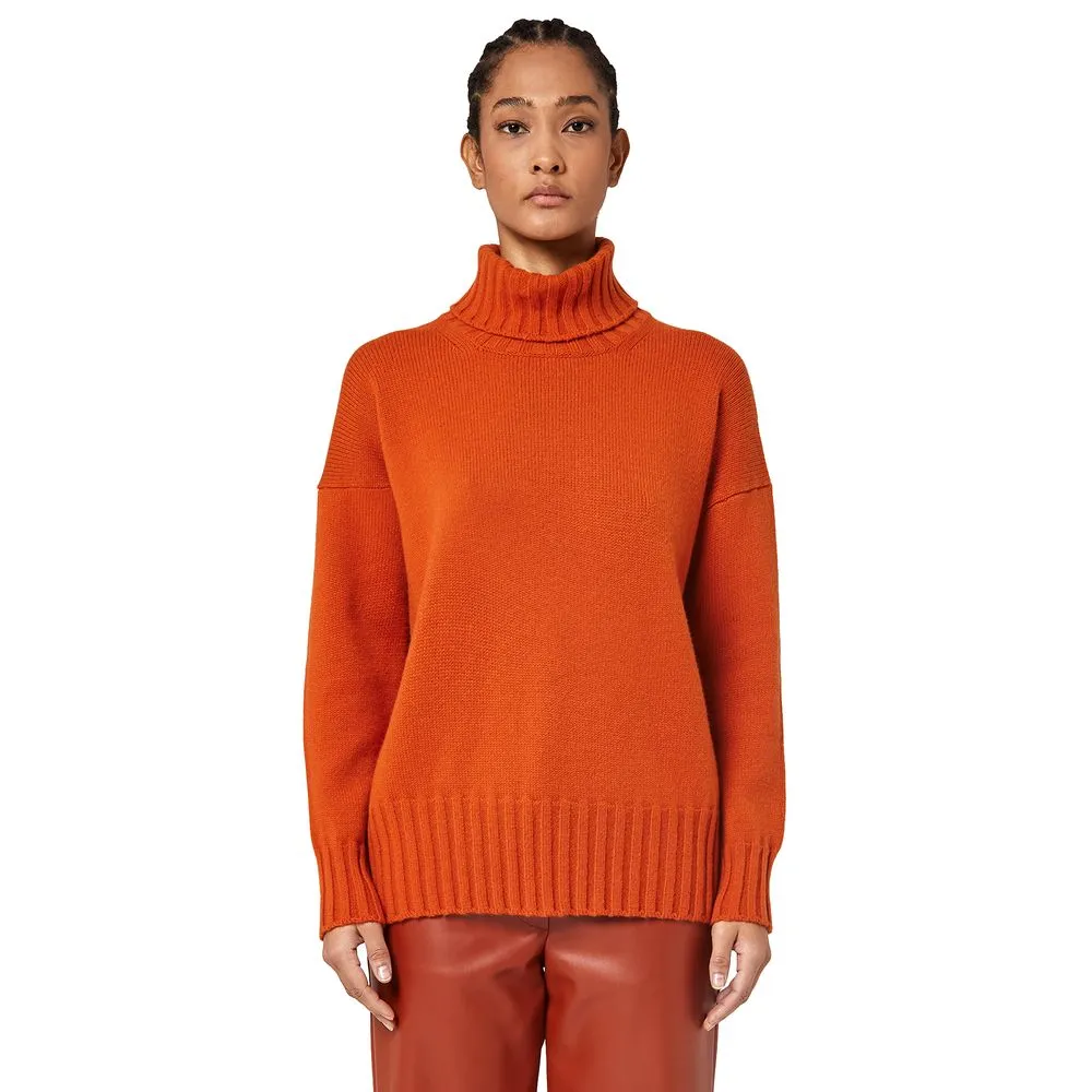 Orange Cashmere Sweater sold by Louxly