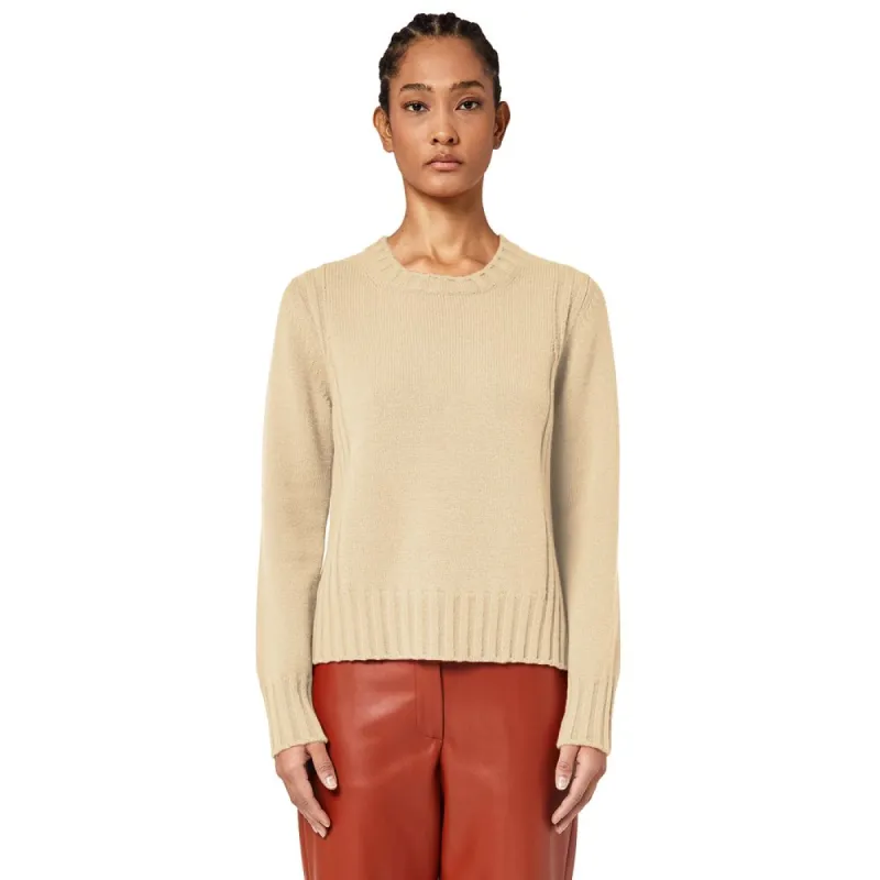 Beige Cashmere Sweater sold by Louxly