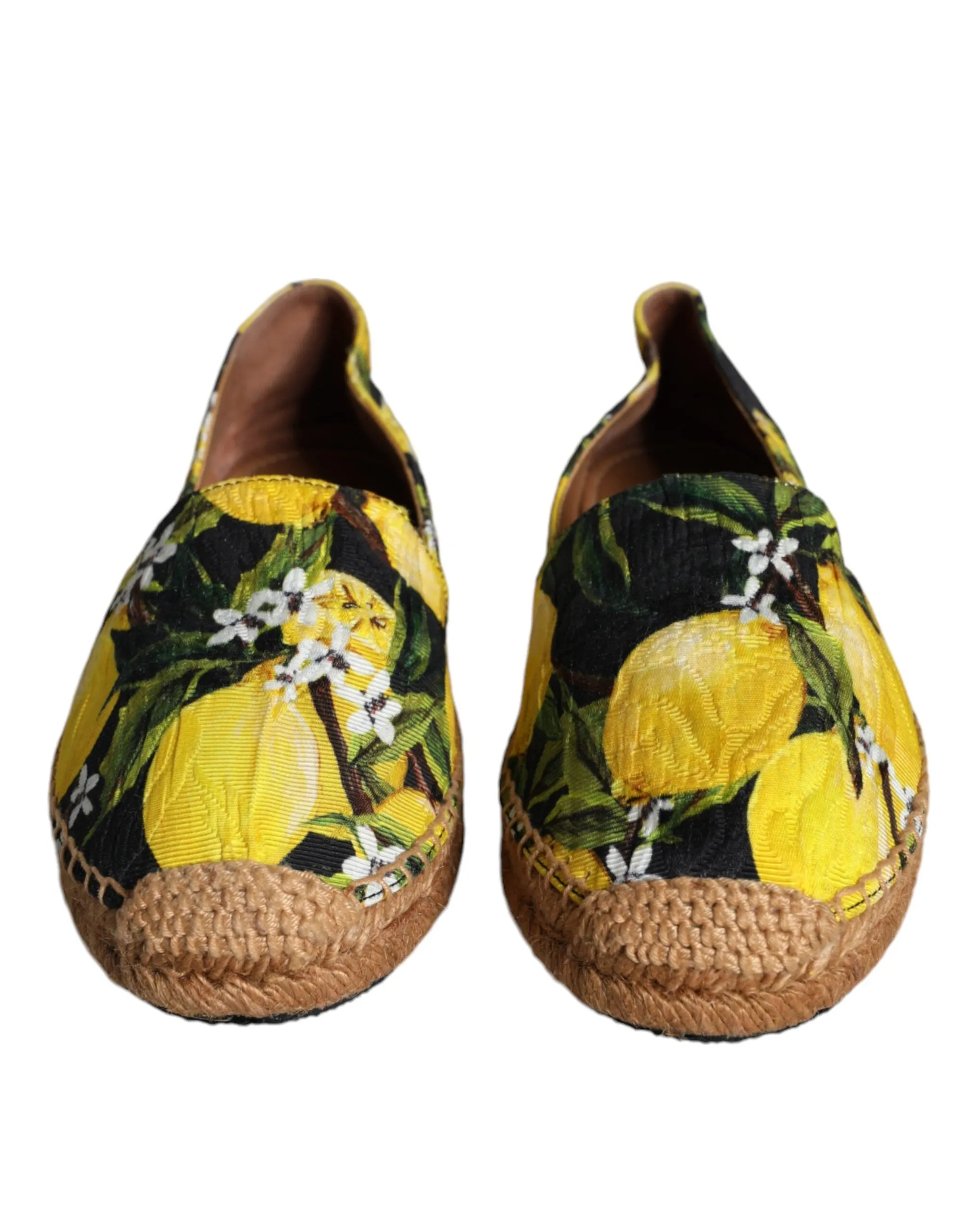 Multicolor Lemon Slip On Espadrilles Shoes sold by Louxly product image thumbnail 2