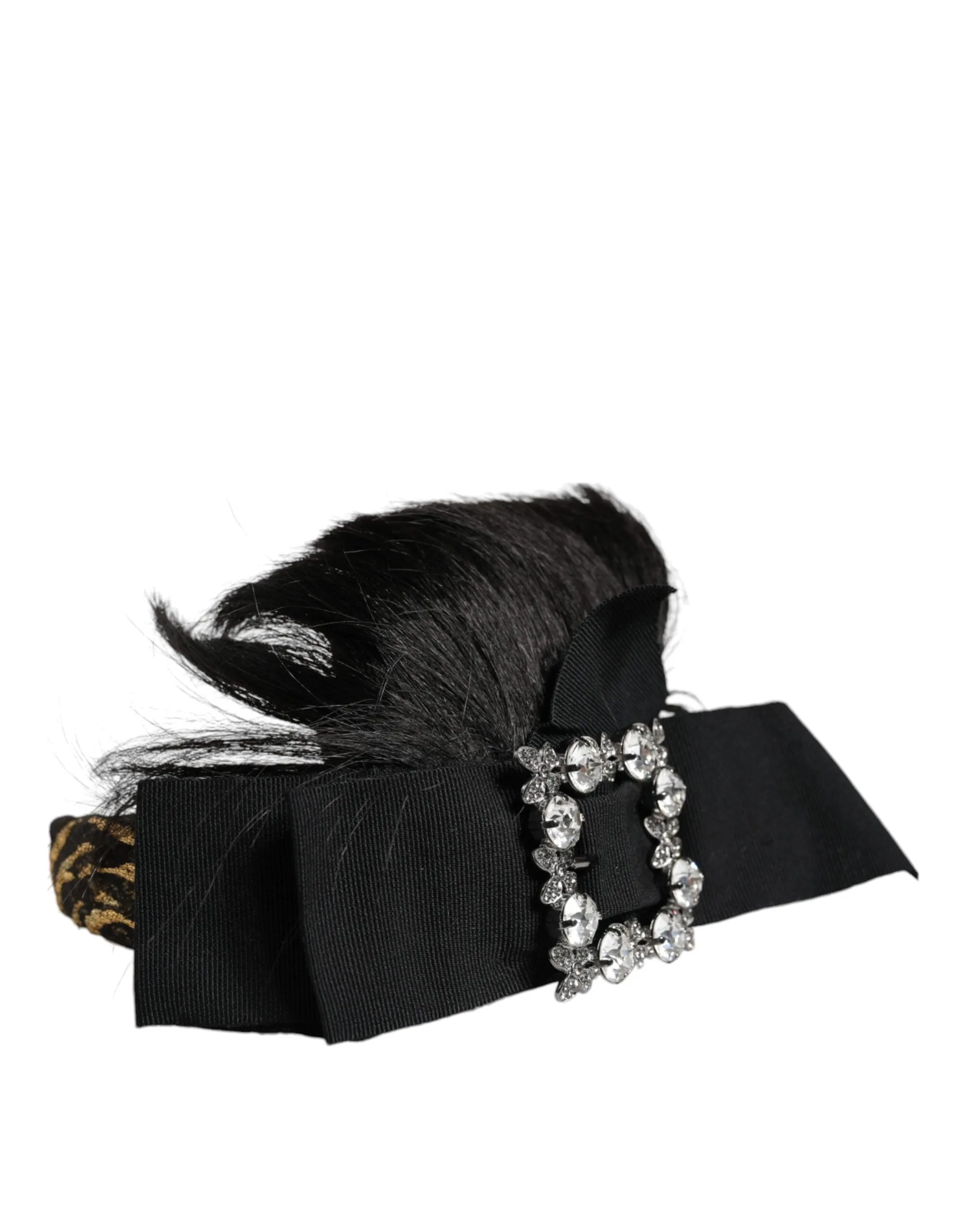 Black Hair Parrucchiera Crystal Headband Diadem sold by Louxly product image thumbnail 3