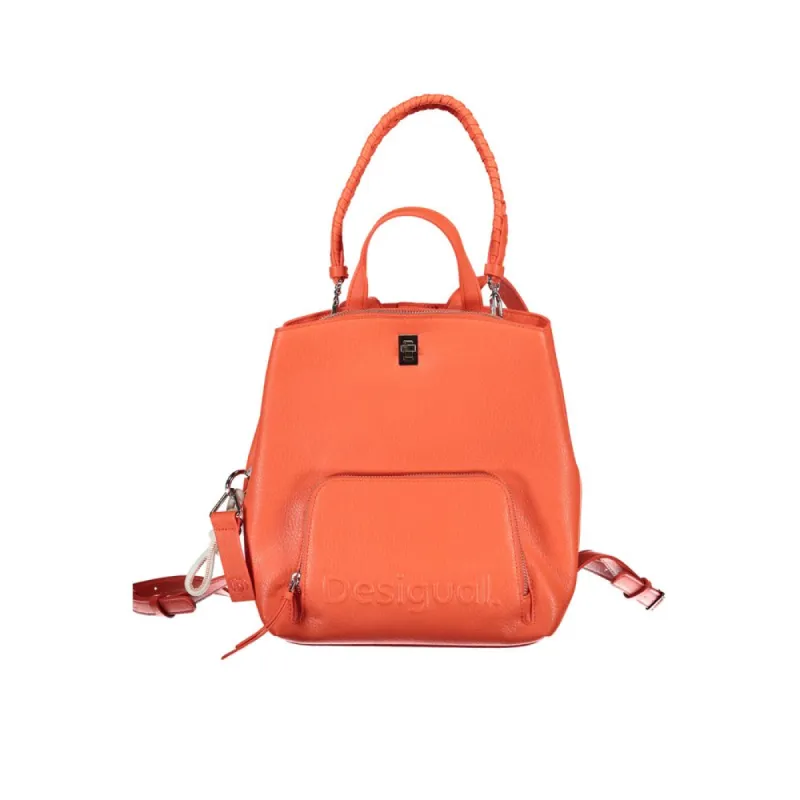Pink Polyethylene Backpack sold by Louxly