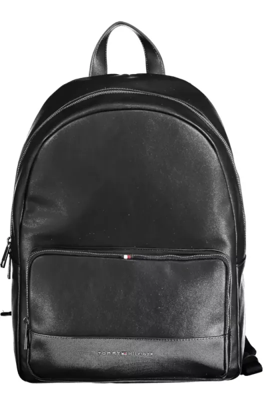 Black Polyethylene Men Backpack sold by Louxly