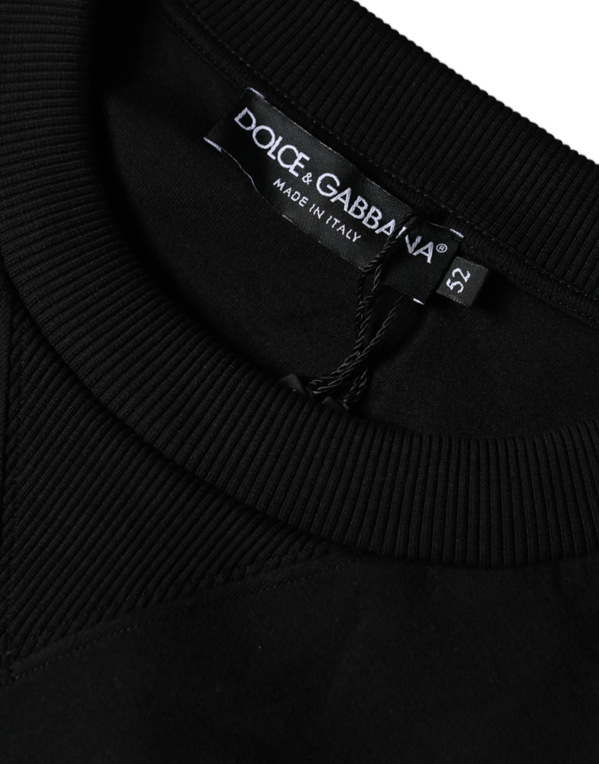 Black Leopard Crew Neck Sweatshirt Sweater sold by Louxly product image thumbnail 5