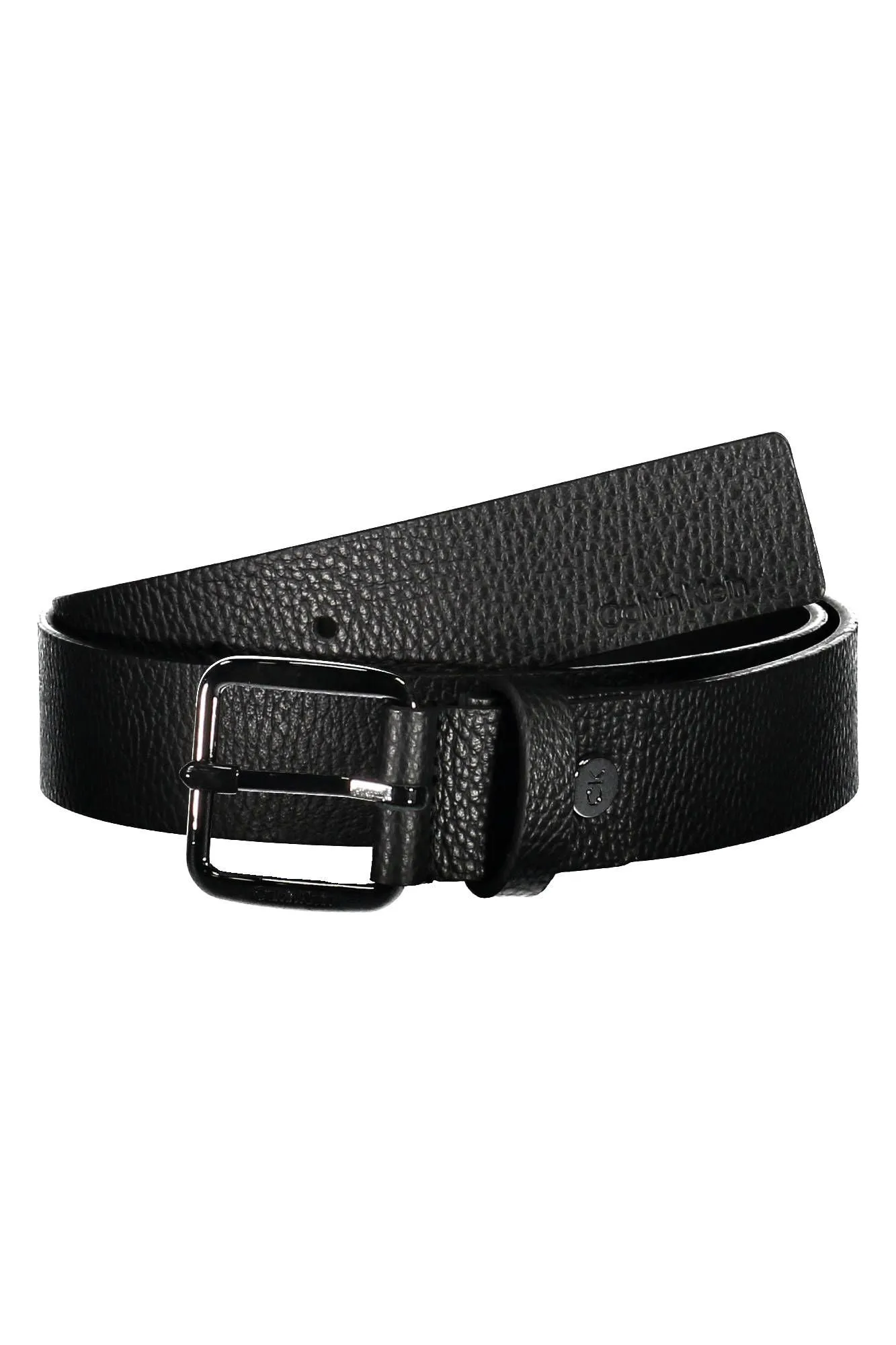 Black Leather Men Belt sold by Louxly