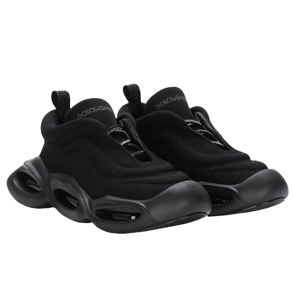 Black Polyester Sneaker sold by Louxly product image thumbnail 2
