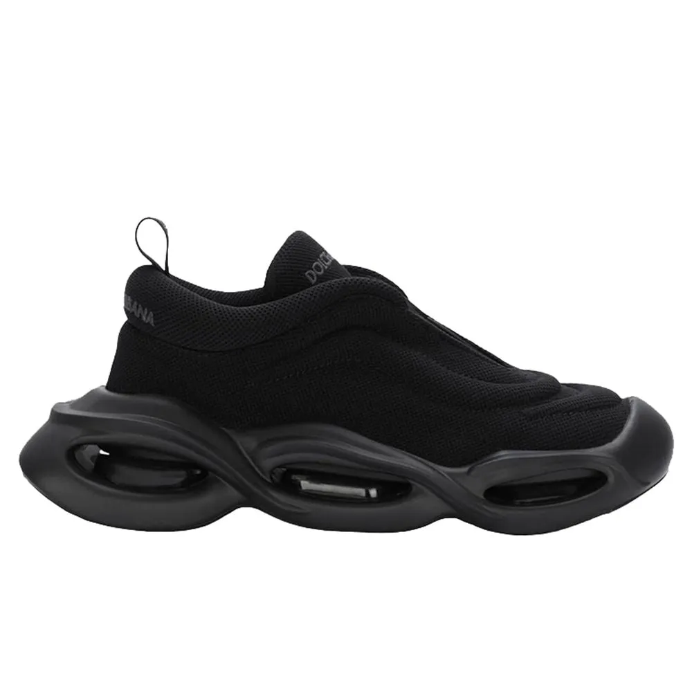 Black Polyester Sneaker sold by Louxly