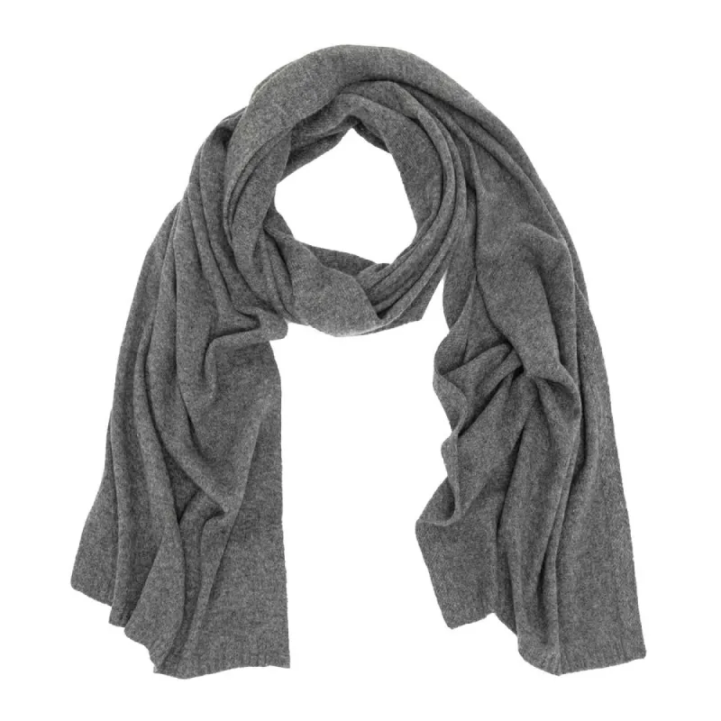 Gray Cashmere Scarf sold by Louxly
