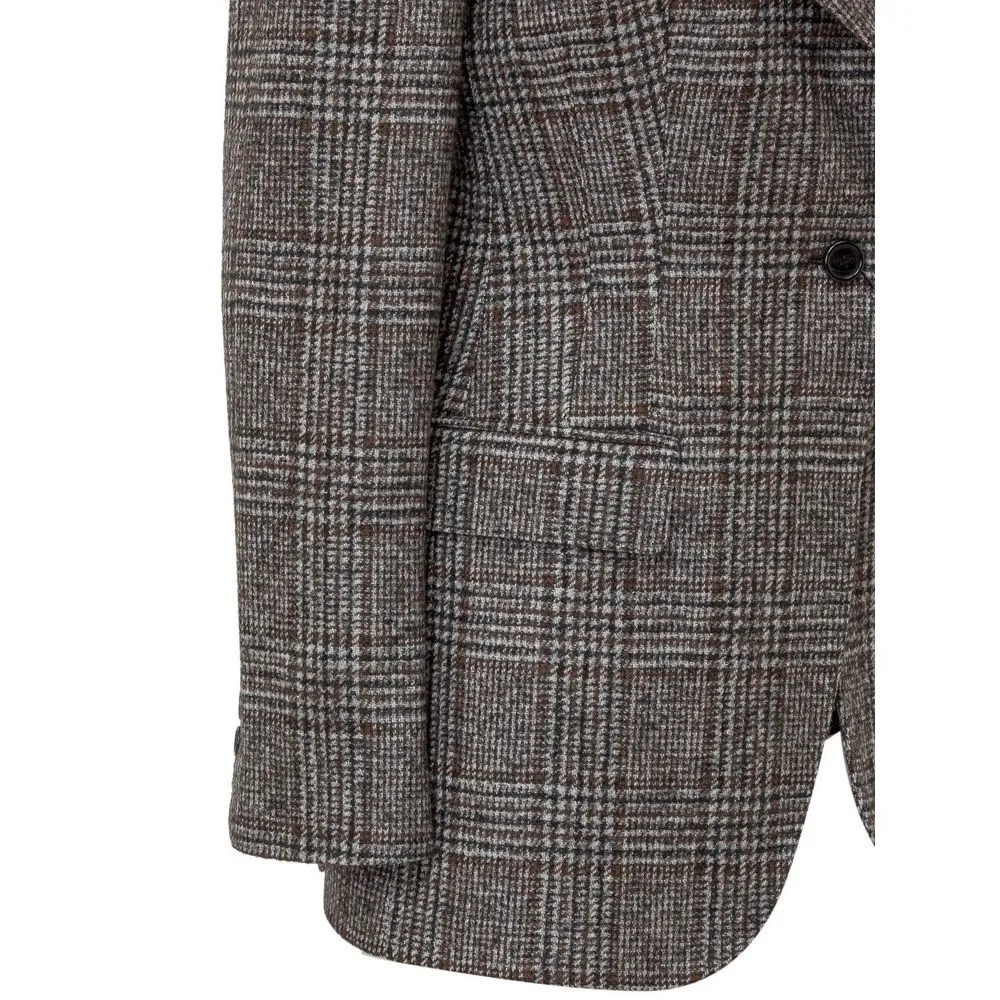 Brown Wool Jackets & Coat sold by Louxly product image thumbnail 3