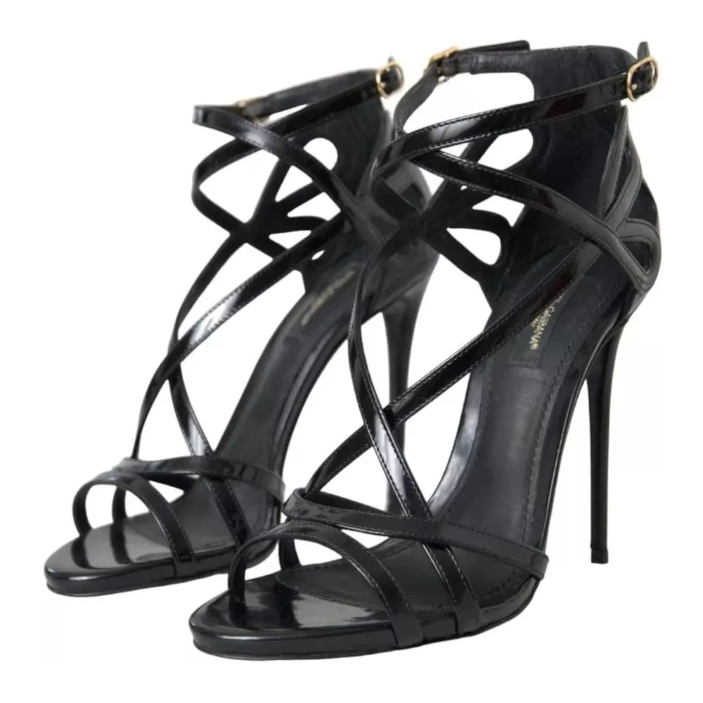 Black Leather Di Calfskin Sandal sold by Louxly product image thumbnail 3