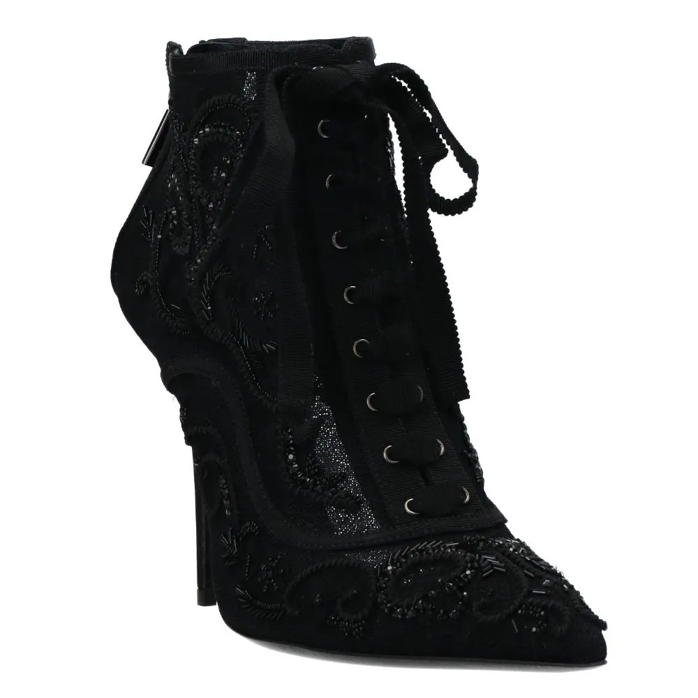 Black Polyester Boot sold by Louxly product image thumbnail 3