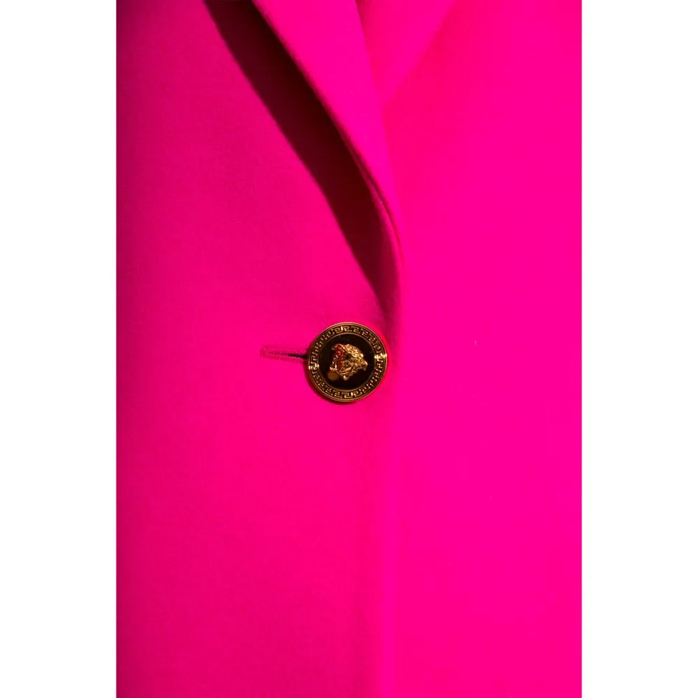 Fuchsia Viscose Jackets & Coat sold by Louxly product image thumbnail 5