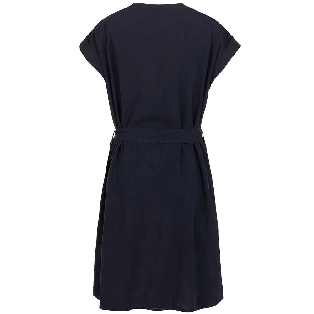 Blue Cotton Women Dress sold by Louxly product image thumbnail 2