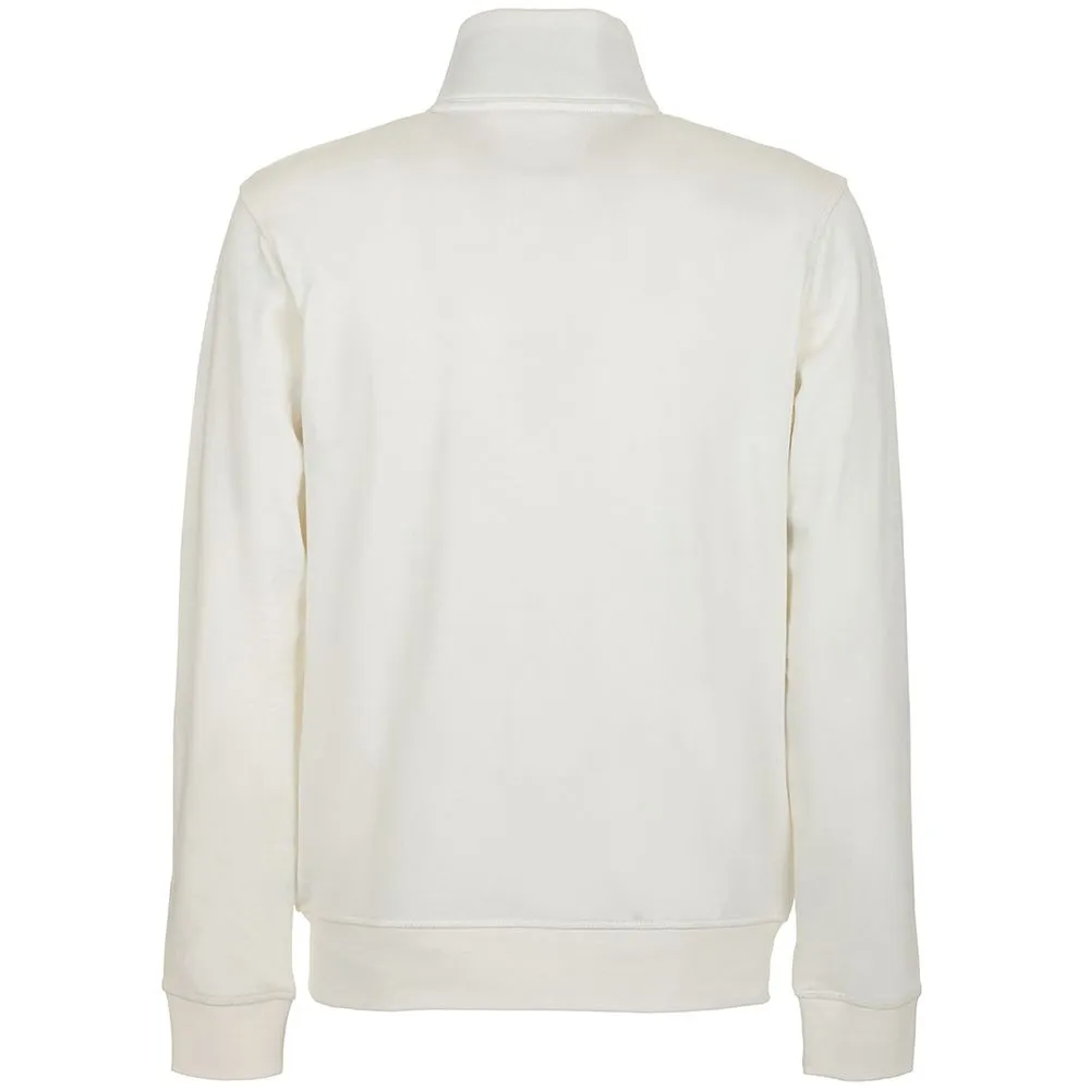 Elegant White Turtleneck Sweater with Zip Closure sold by Louxly product image thumbnail 2