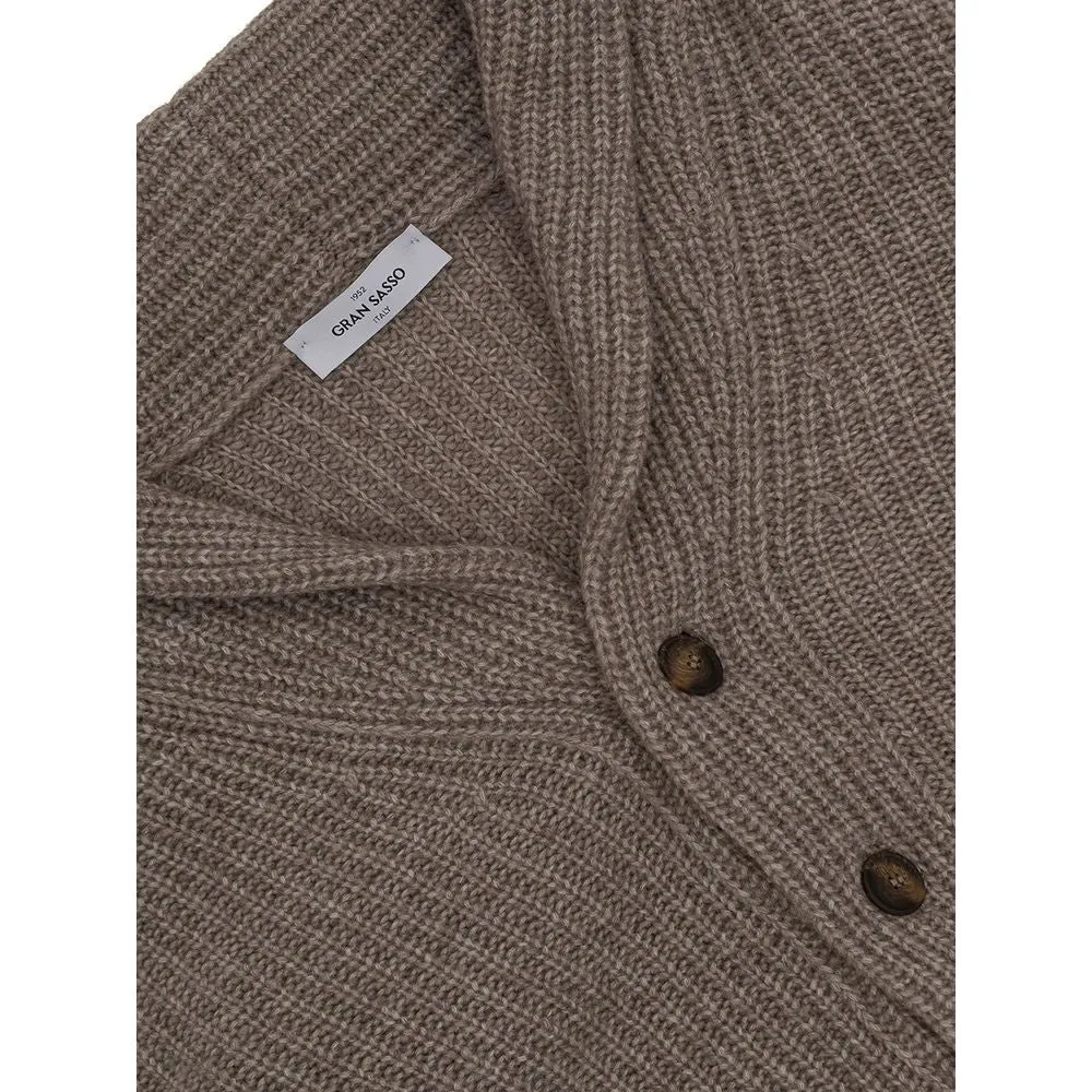 Gray Wool Cardigan sold by Louxly product image thumbnail 4