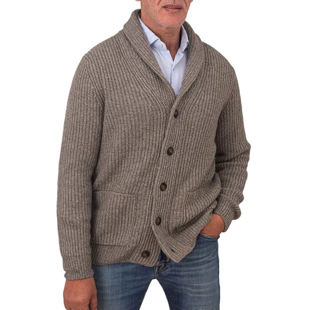 Gray Wool Cardigan sold by Louxly product image thumbnail 2