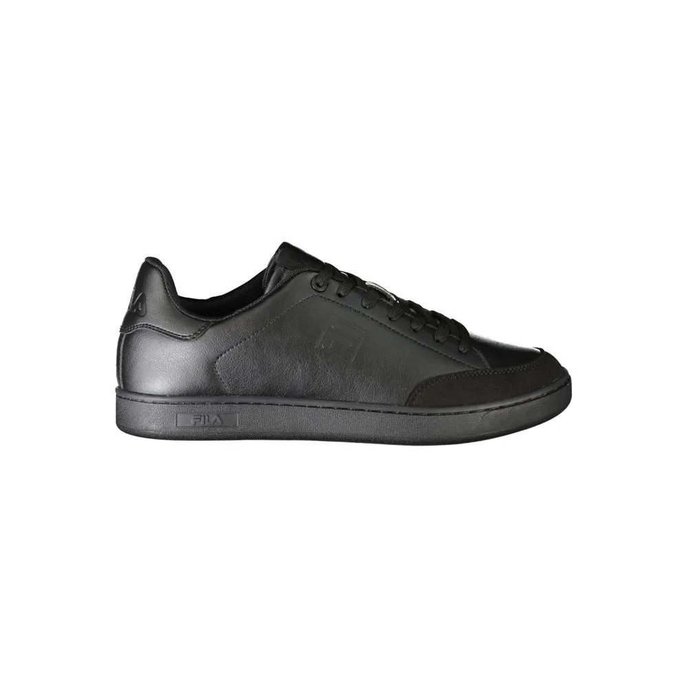 Black Polyester Men Sneaker sold by Louxly