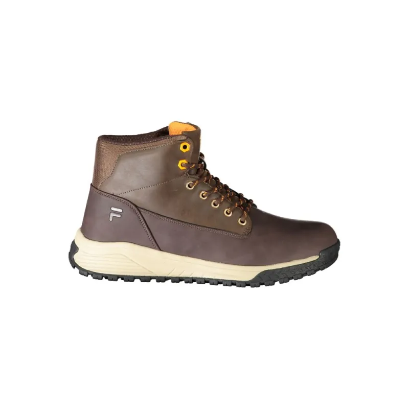 Brown Polyester Men Boot sold by Louxly