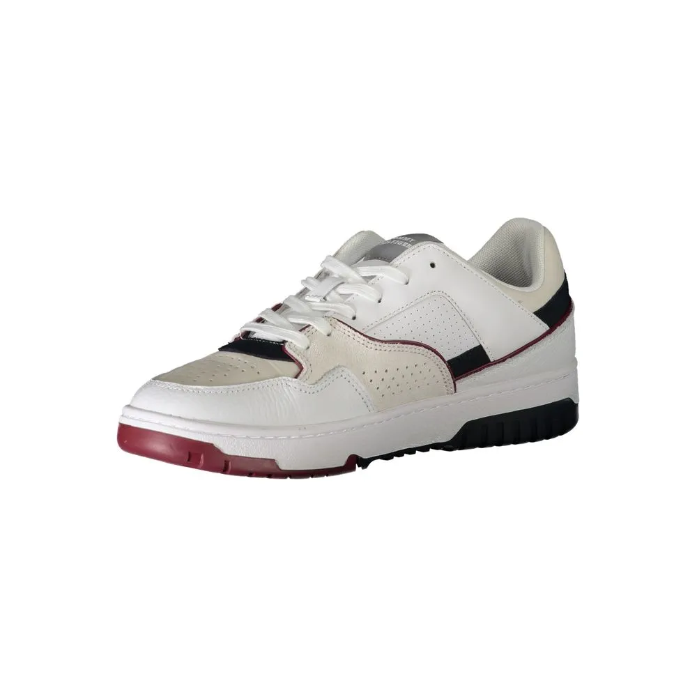 White Polyethylene Men Sneaker sold by Louxly product image thumbnail 3
