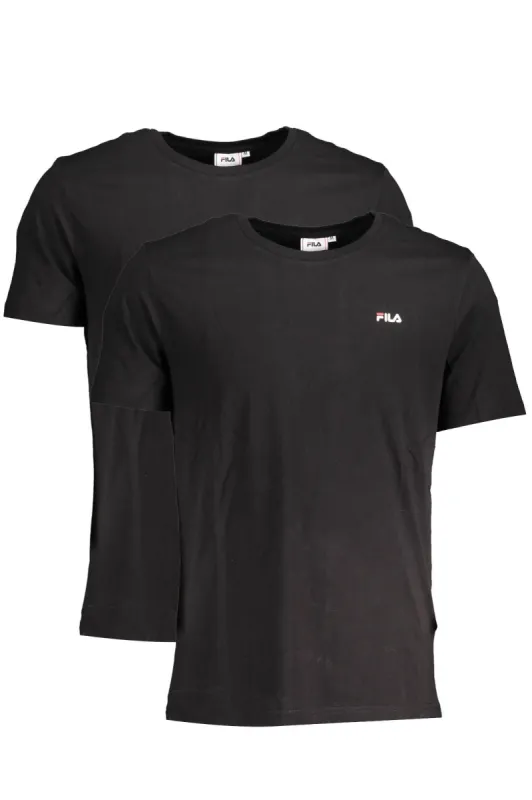 Black Cotton Men TShirt sold by Louxly