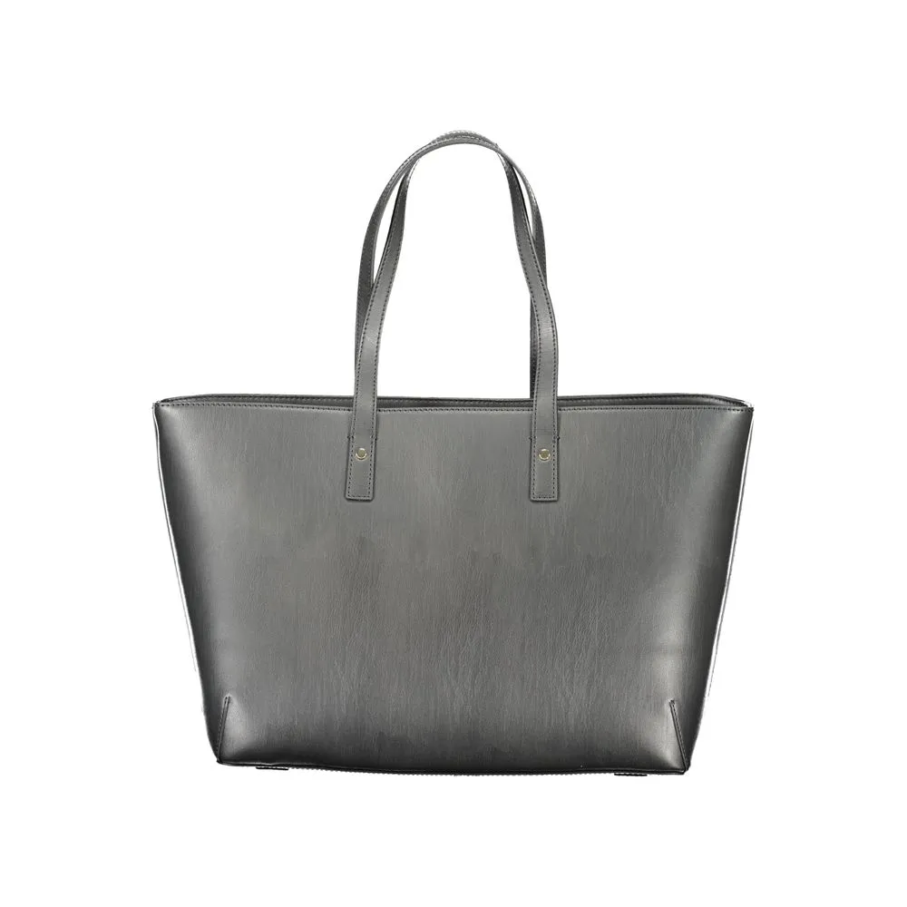 Black Polyethylene Women Handbag sold by Louxly product image thumbnail 2