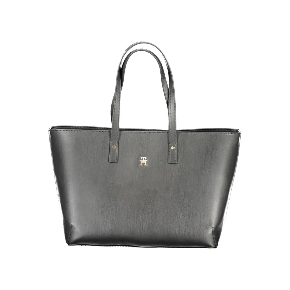 Black Polyethylene Women Handbag sold by Louxly