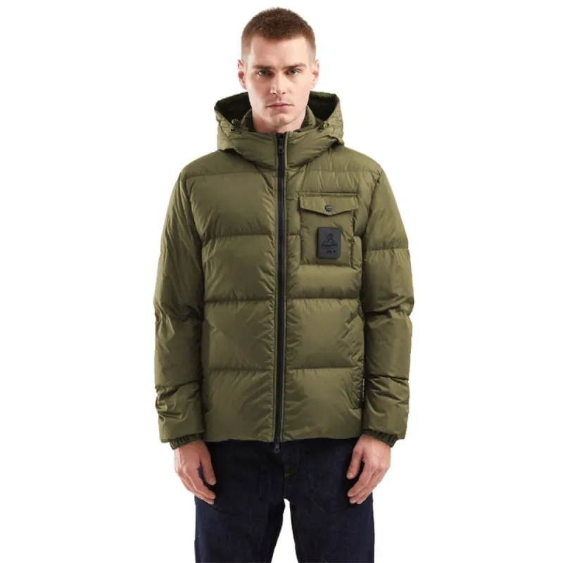 Green Nylon Jacket made by Louxly