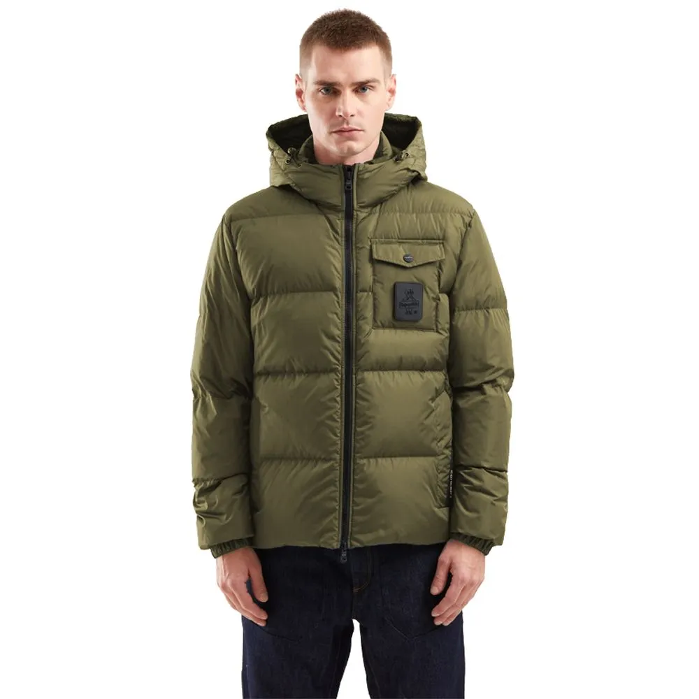 Green Nylon Jacket sold by Louxly