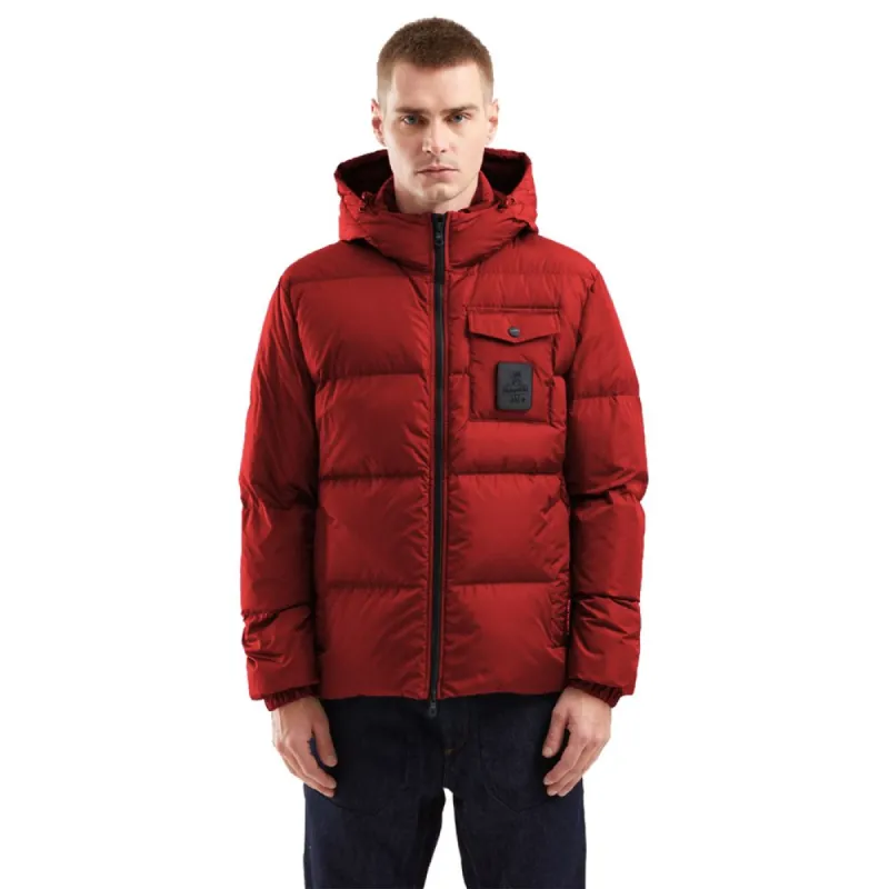 Red Nylon Jacket made by Louxly