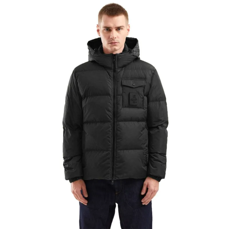 Black Nylon Jacket made by Louxly