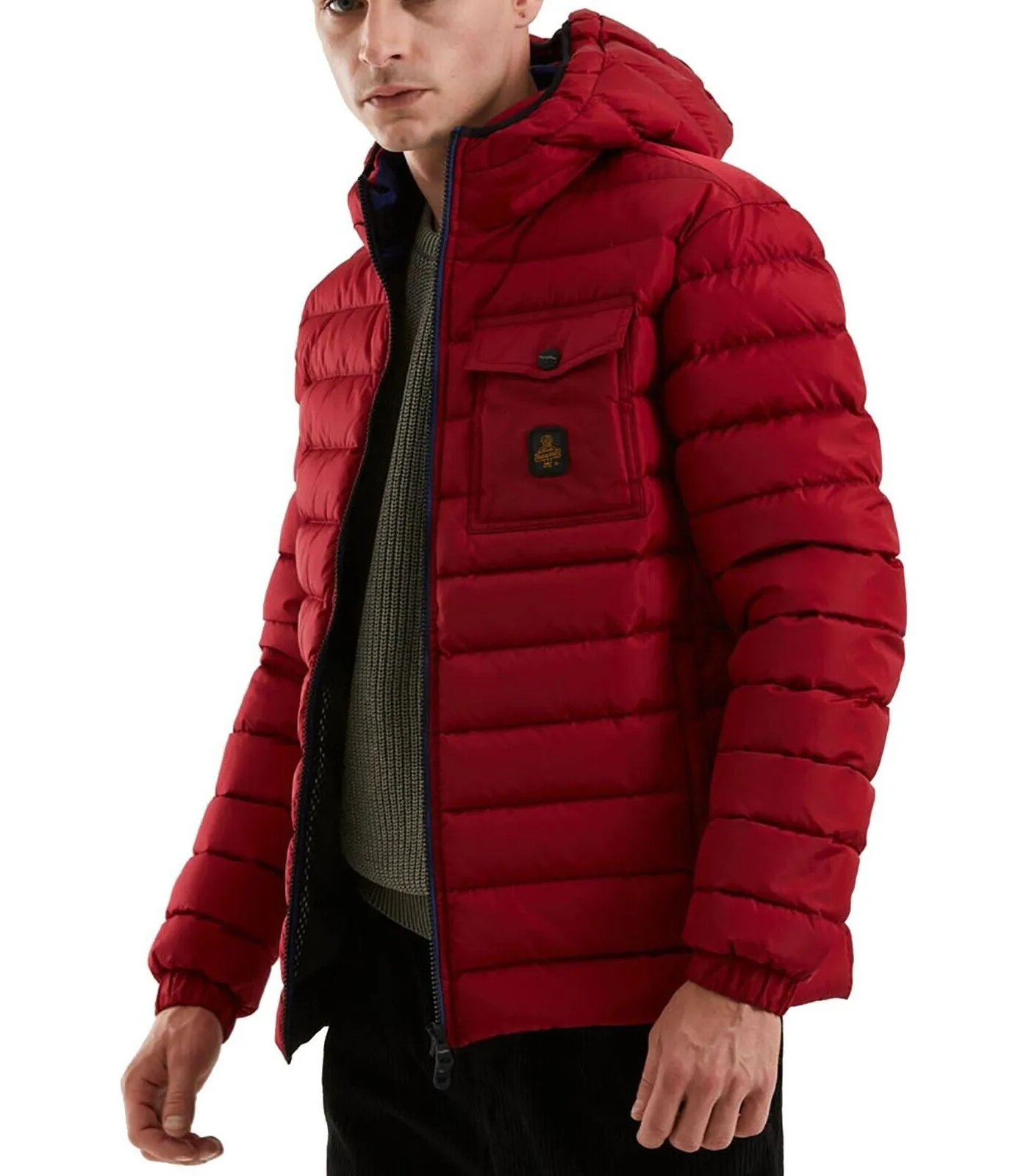 Red Nylon Men Jacket sold by Louxly product image thumbnail 3